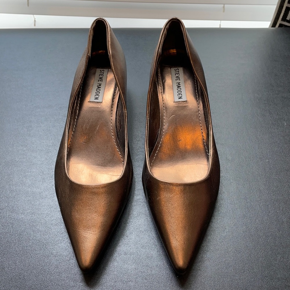 Steve MADDEN  bronze pumps